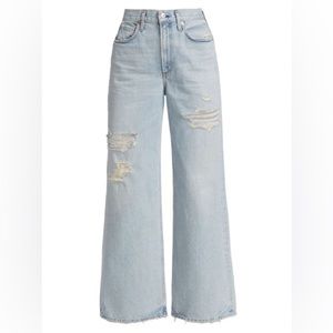 Citizens of Humanity Paloma baggy jeans light wash size 28